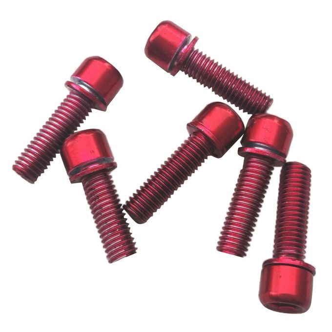 12Pcs  Socket Screws Carbon Steel For Bicycle Disc Brake Caliper