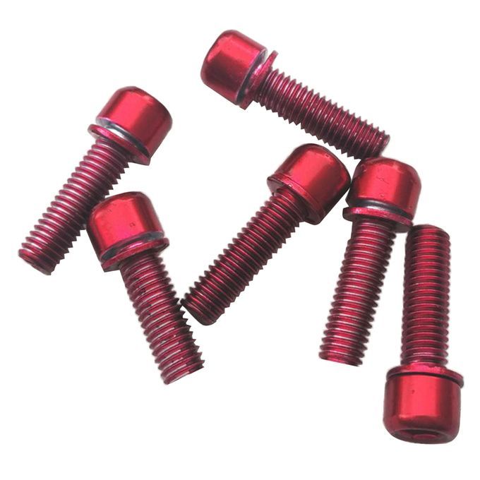 12Pcs  Socket Screws Carbon Steel For Bicycle Disc Brake Caliper