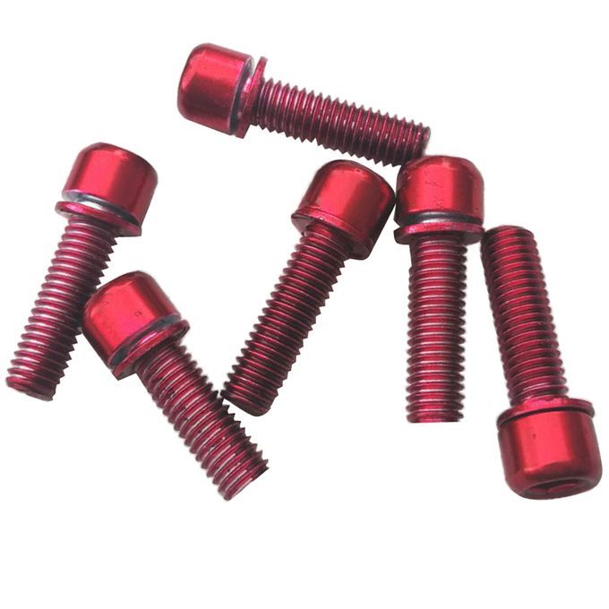 12Pcs  Socket Screws Carbon Steel For Bicycle Disc Brake Caliper
