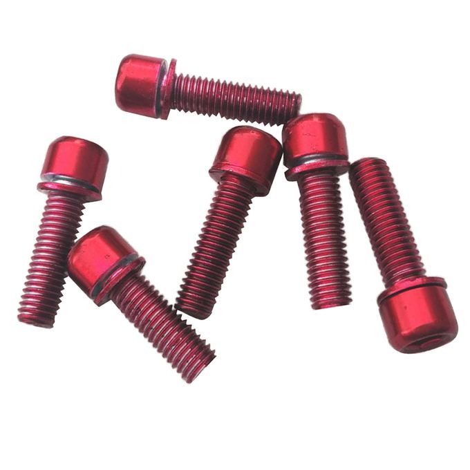 12Pcs  Socket Screws Carbon Steel For Bicycle Disc Brake Caliper