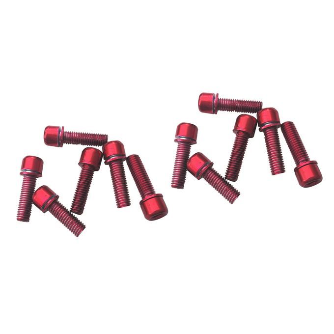 12Pcs  Socket Screws Carbon Steel For Bicycle Disc Brake Caliper