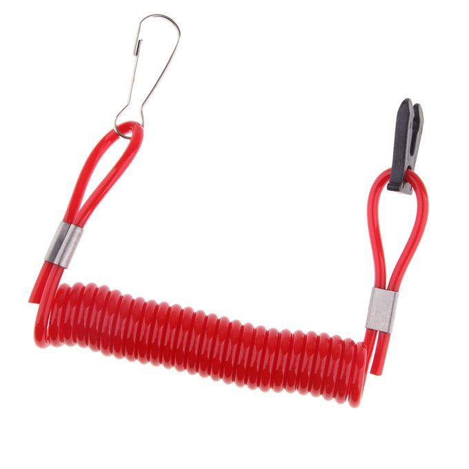 Boat Marine Kill Stop Switch Key Lanyard Fit For Suzuki Outboard