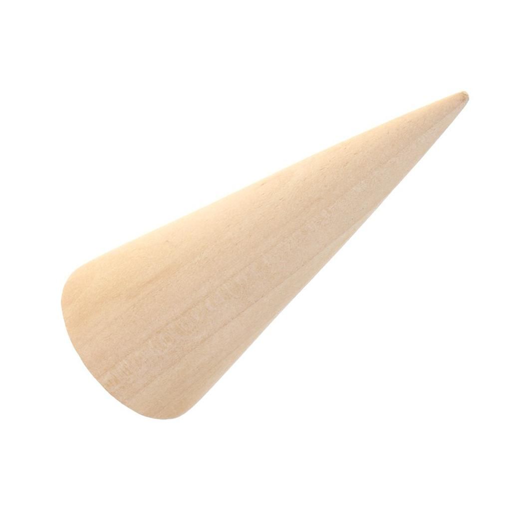 8/6cm Height Wooden Cone Jewelry Display Stand Holder For Bracelets