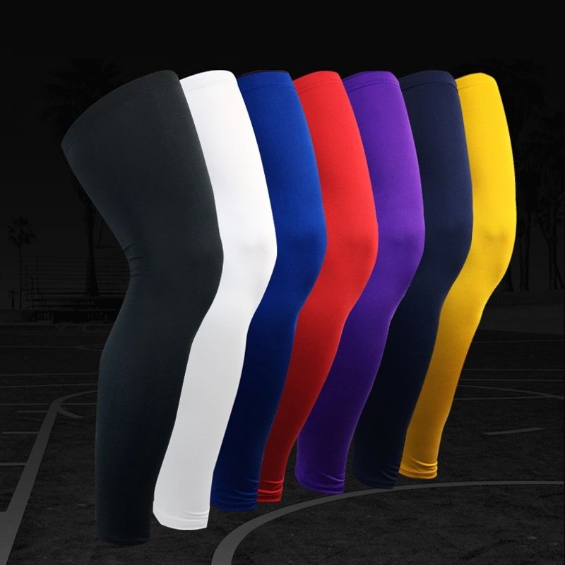 Professional Outdoor Sports Basketball Football Knee Pads Warm Compression Leg Protectors(Black Size: M)