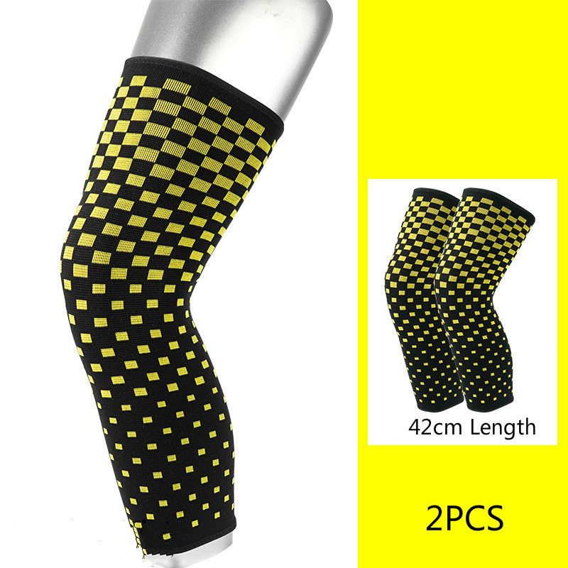 2 Pieces Full Leg Sleeve Basketball Cycling Leg Warmers Pad