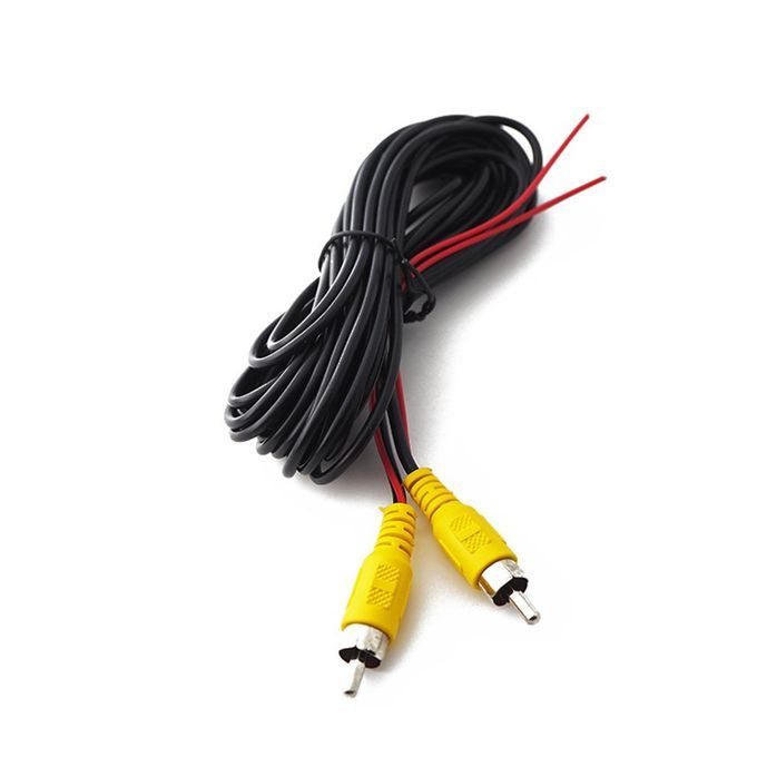 Amera Video  Able For  Ar Rear View Universal Parking 6m Wire-black