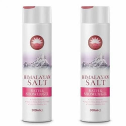 Himalayan Salt Bath & Shower Gel 300ml X 2 Pieces