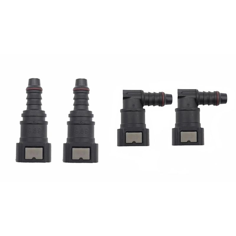 9.89 ID8 Curved Line Quick Connector, Urea Tube