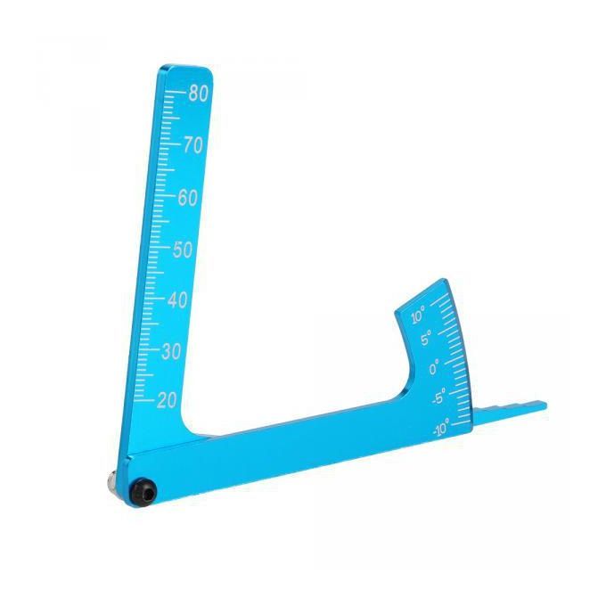 2x 110 18 Car Camber Adjust Ruler Measure Tools RC Car Height