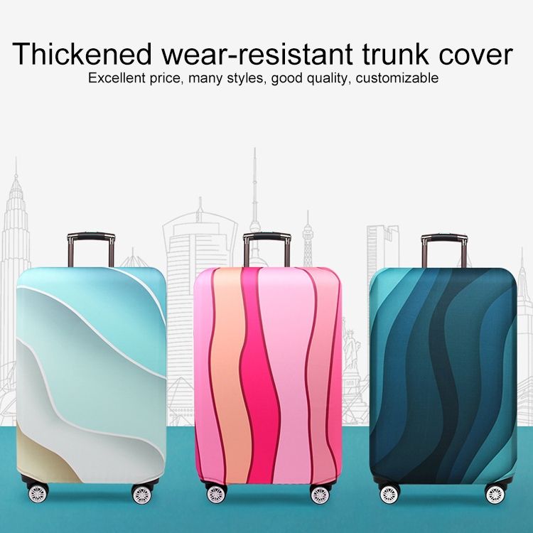 Dust Cover Travel Abrasion-resistant Elastic Luggage Protective Cover Suitcase Dust Covers 25-28 Inch