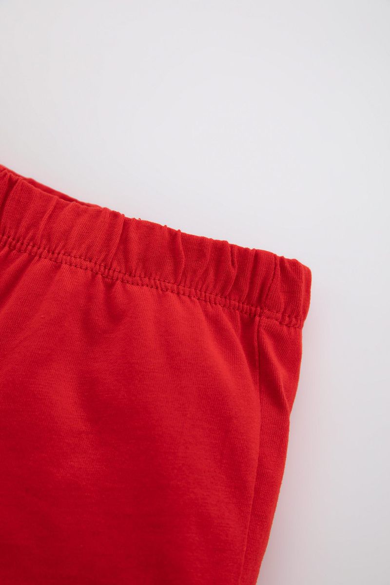BabyBoy Casual Regular Fit Knitted Short - Red