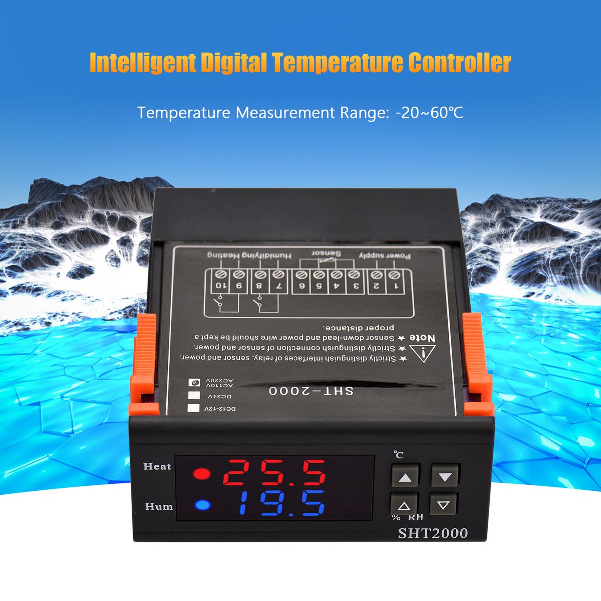 Digital Temperature Controller SHT2000 Intelligent