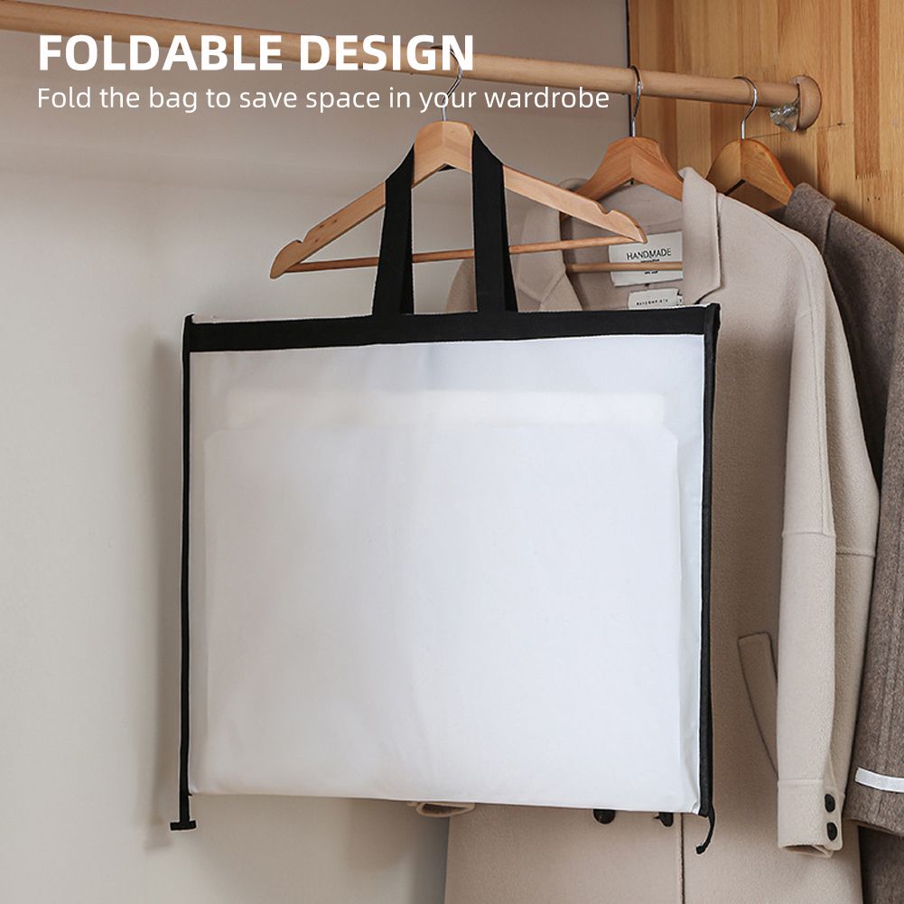 2 PCS Wedding Gown Cover Dress Garment Clothes Storage Bag