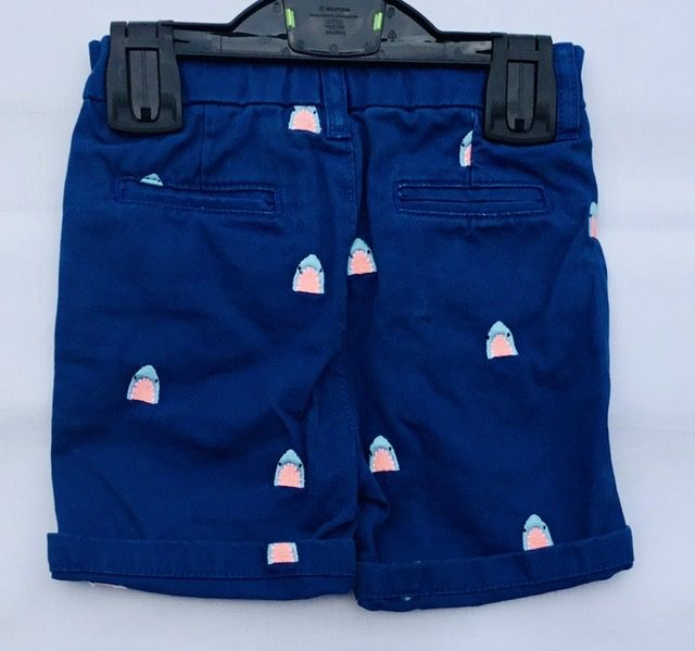 Boys Blue Shark Short