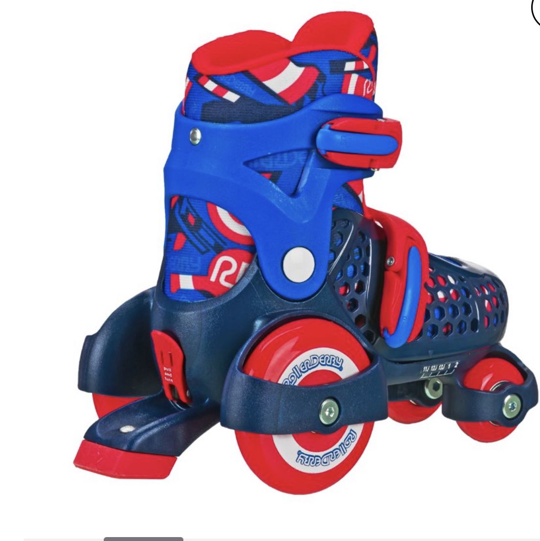 EZ-Roll Boys Beginner Roller Skates (11J-2)