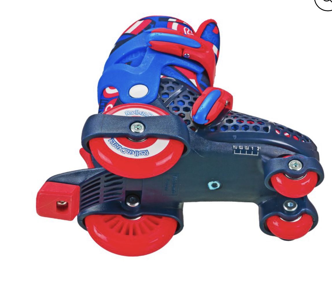 EZ-Roll Boys Beginner Roller Skates (11J-2)