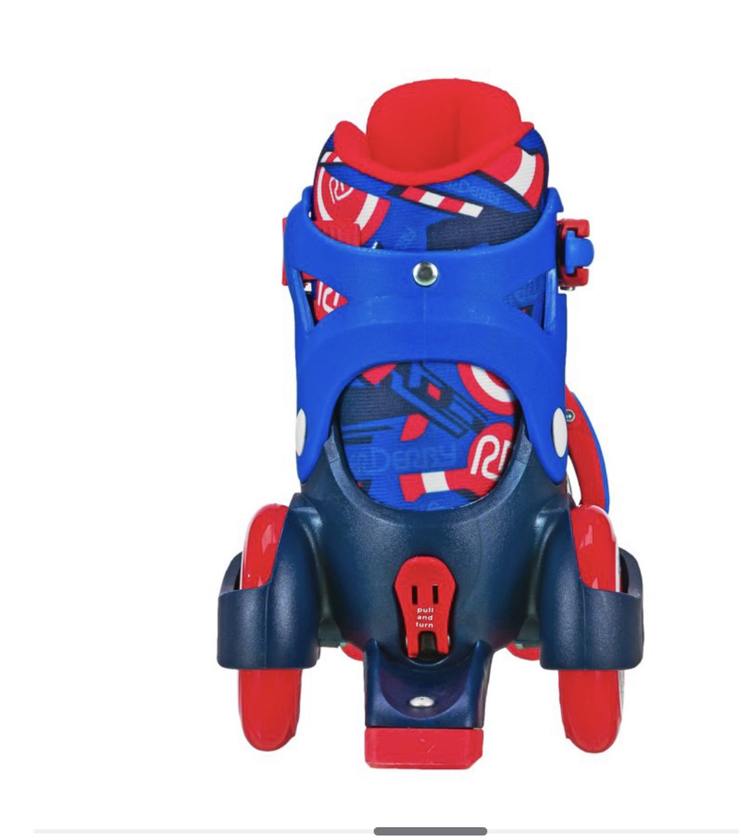 EZ-Roll Boys Beginner Roller Skates (11J-2)