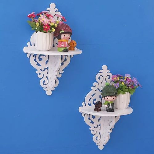Decorative Lace Wall Shelf 2 Pcs