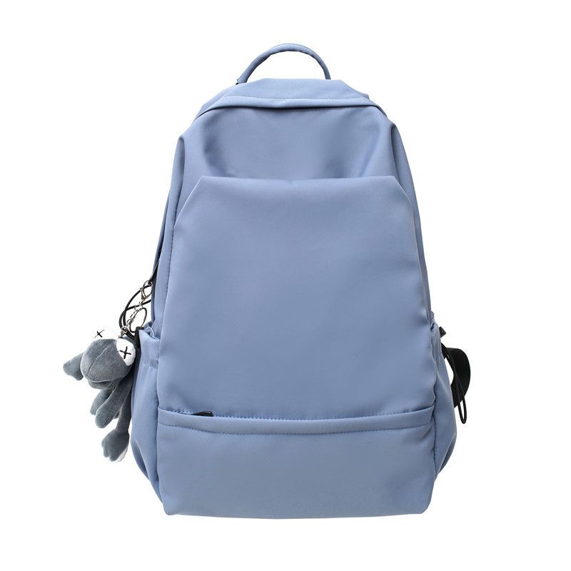 Shoulder Bag Female College Student Simple Solid Color