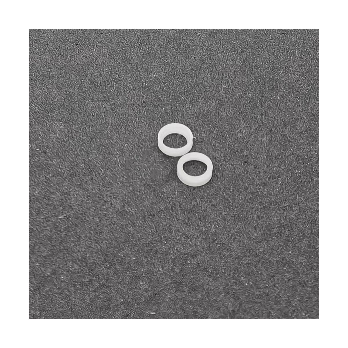 2Pcs White Screw Gasket Barrel Ring for 24-70mm F2.8 Lens
