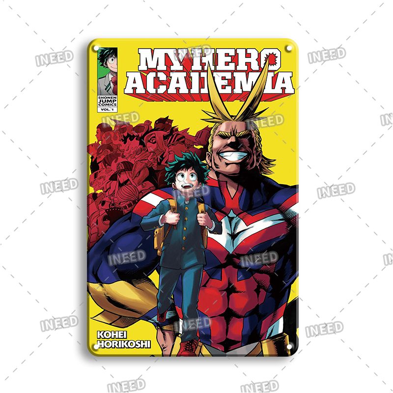 Anime & Manga My Hero Academia Metal Plate Sign-33