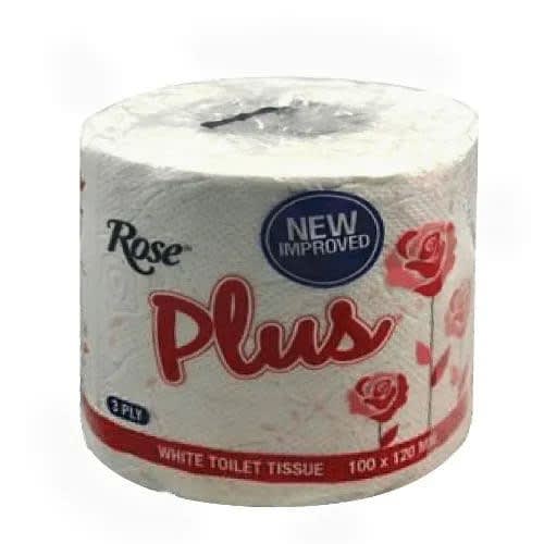 Rose Plus Toilet Tissue - 12pcs