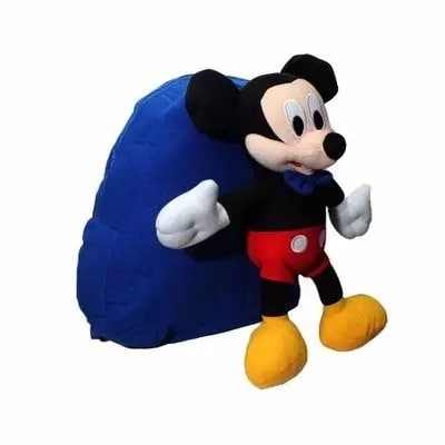 Mickey Mouse Teddy Bag - Royal Blue