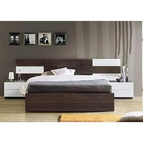 Apex Venture - Modern Luxury Bedframe With Two Nightstands - 6ft X 6ft