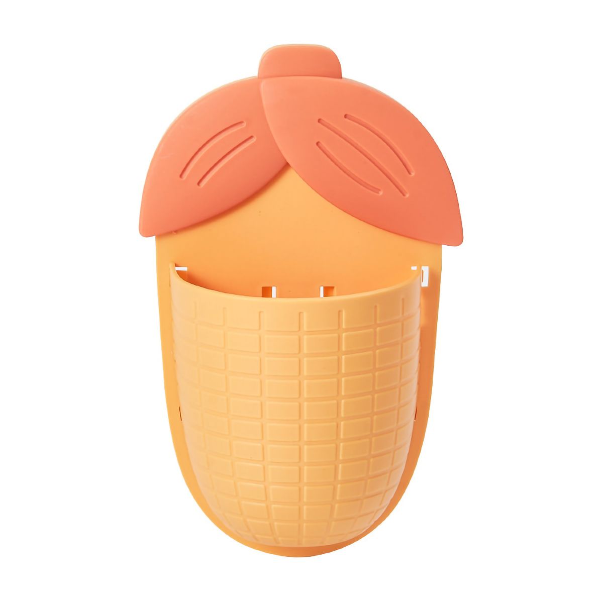 Wall Mounted Storage Rack Corn Shape Multipurpose Bathroom