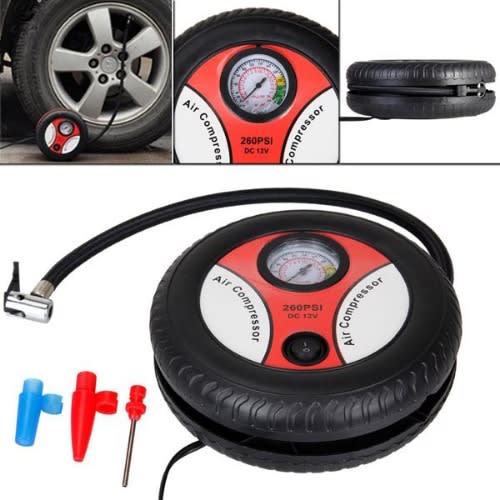 Portable Tyre Inflator And Air Compressor