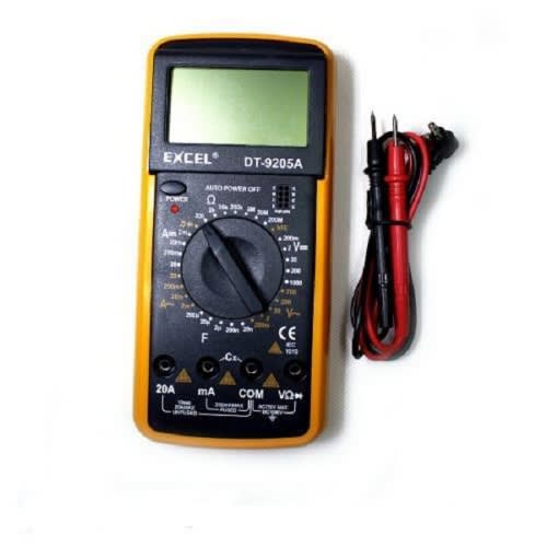 Digital Multimeter Excel Dt-9205a Tester