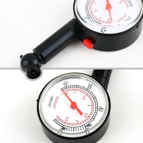 High Precision Dial Tire Air Pressure Gauge Meter
