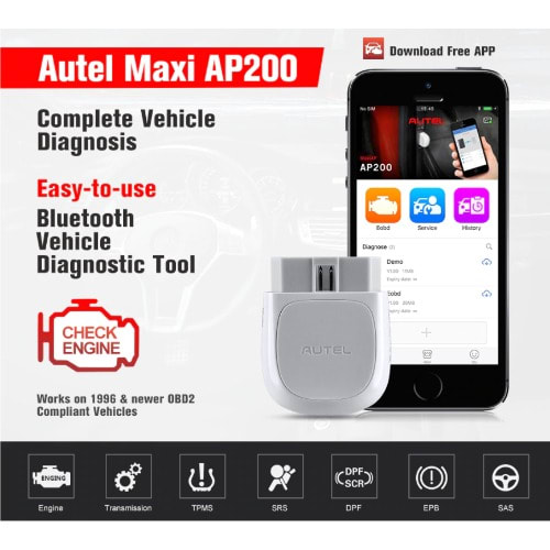 Automobile Diagnostic Tool Ap200 With Oil