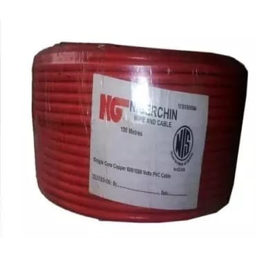 Single Core Copper Wire 16mm - Red