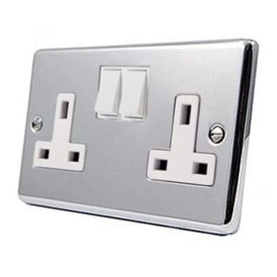 13a Double Socket + Free Partress