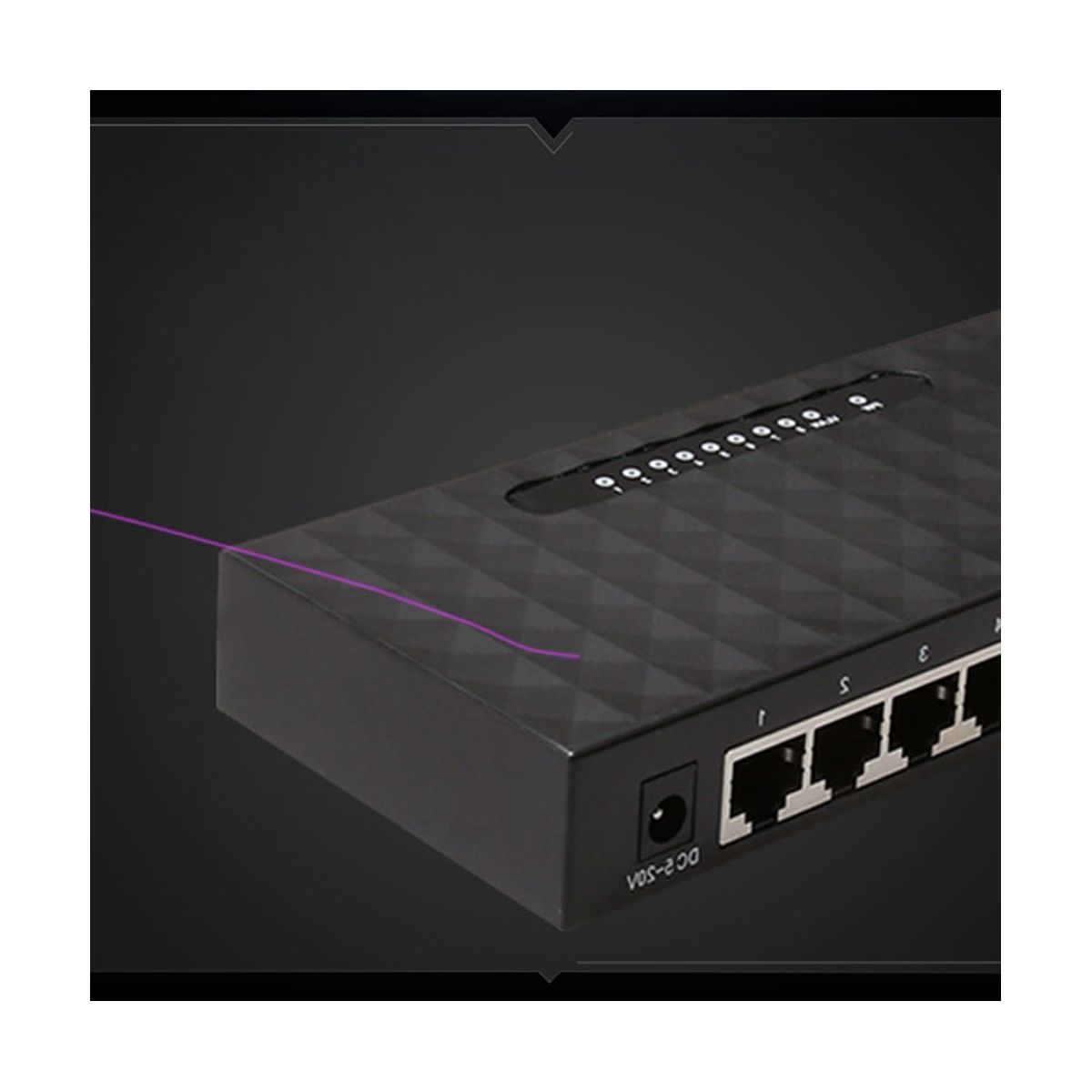 8Port Ethernet Smart Switcher High Performance 1000Mbps