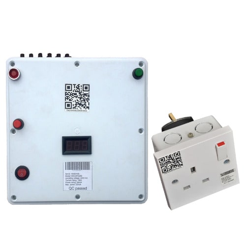100amps Automatic Changeover With Start Button Plus 13amps Power Optimizer Socket