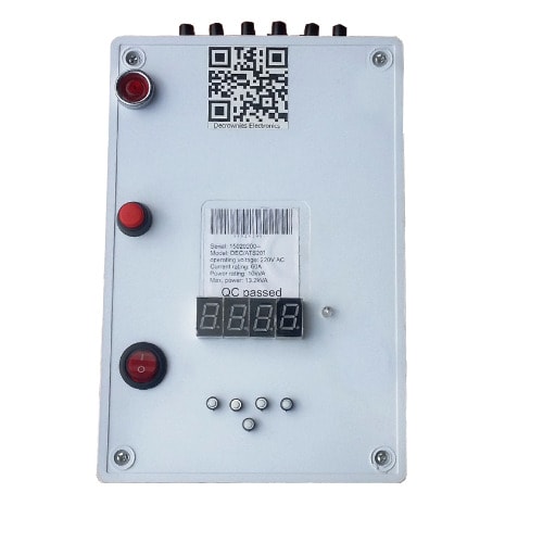 60amps Automatic Changeover With Generator Timer Plus Two 13amps Power Optimizer Socket