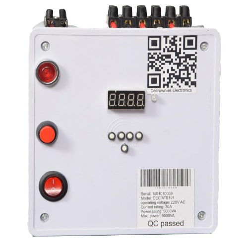 30amps Automatic Changeover With Generator Timer Plus 13amps Power Optimizer Socket