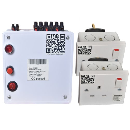 30amps Automatic Changeover Plus Two 13amps Power Optimizer Sockets