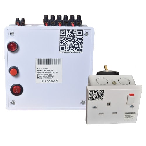 30amps Automatic Changeover Plus 13amps Power Optimizer Socket