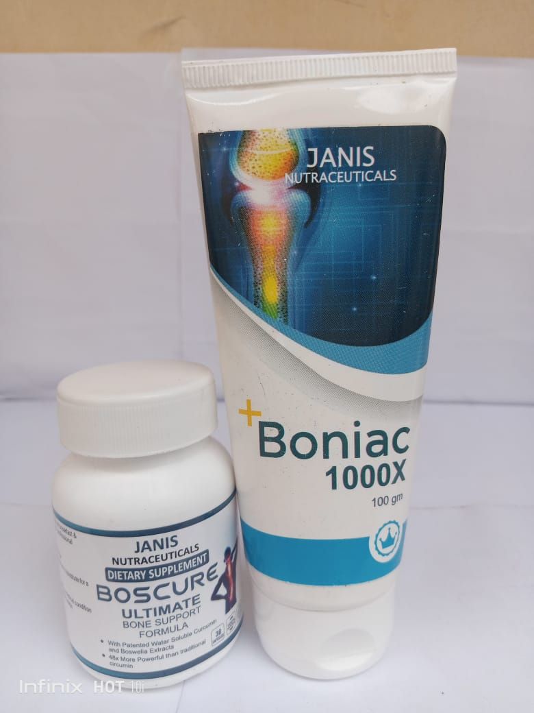 Boniac And Boscure (2-in-1 Ultimate Bone Support Formula