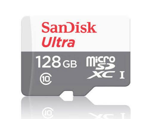 128GB Ultra MicroSD 100Mb/s Speed Memory Card