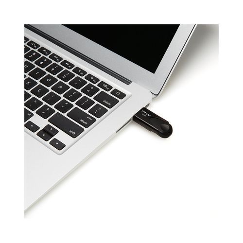 PNY USB 2.0 64GB Flash Drive - Attache 4 - Black