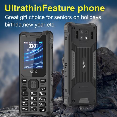 Q4 1.77  Camera 1.3 2600mAh Phone - Black
