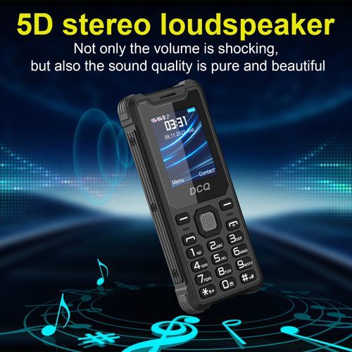 Q4 1.77  Camera 1.3 2600mAh Phone - Black