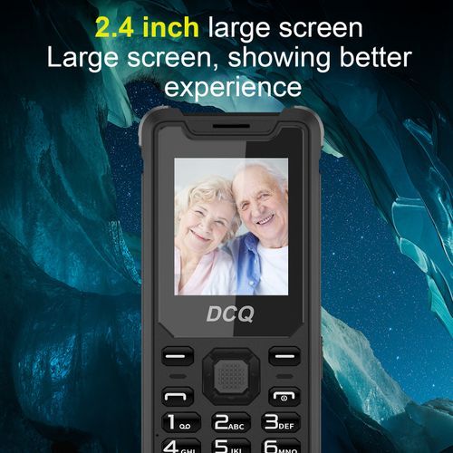 Q4 1.77  Camera 1.3 2600mAh Phone - Black