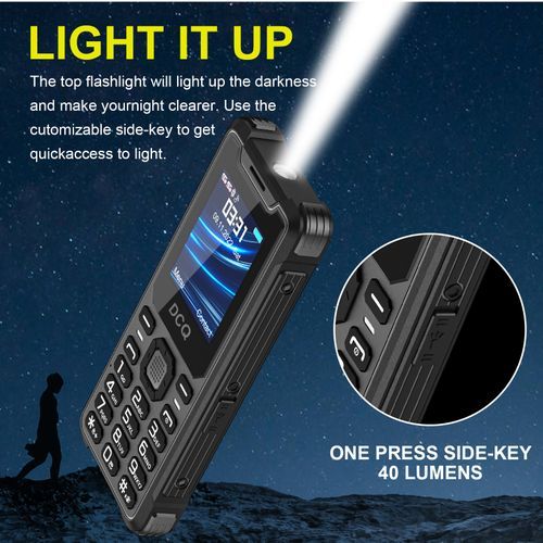 Q4 1.77  Camera 1.3 2600mAh Phone - Black