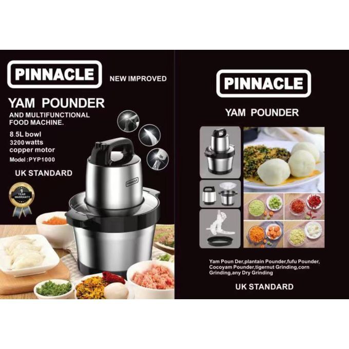 8.5 Litres Stainless Electric Yam Pounder Machine