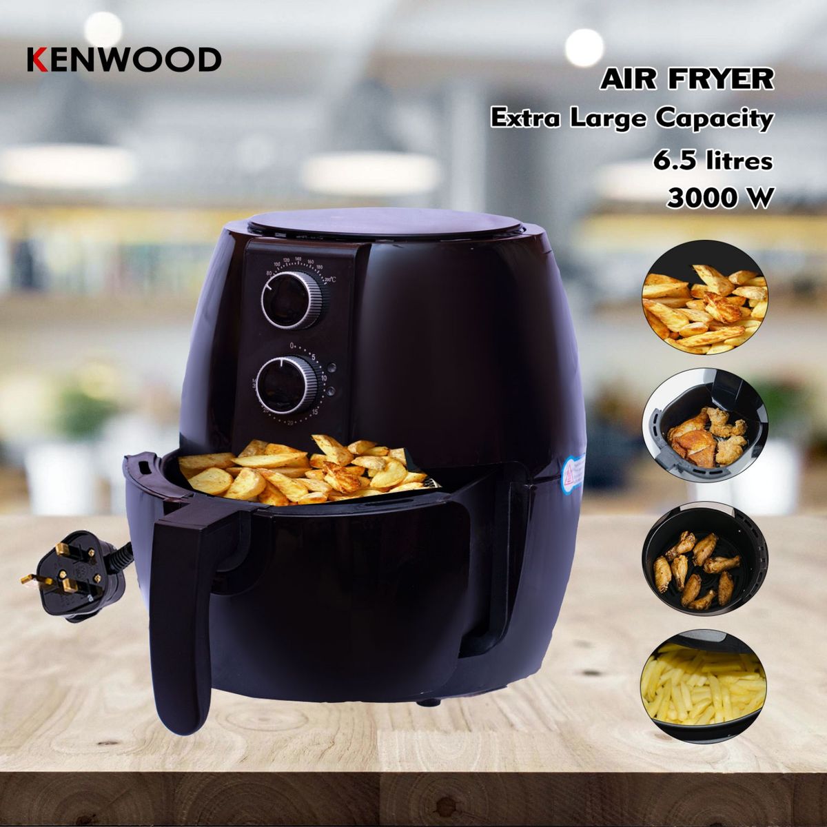 6.5 Litres Extra Large Capacity AirFryer